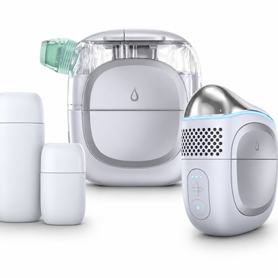 Veyla humidifier, facial device and travel bottles